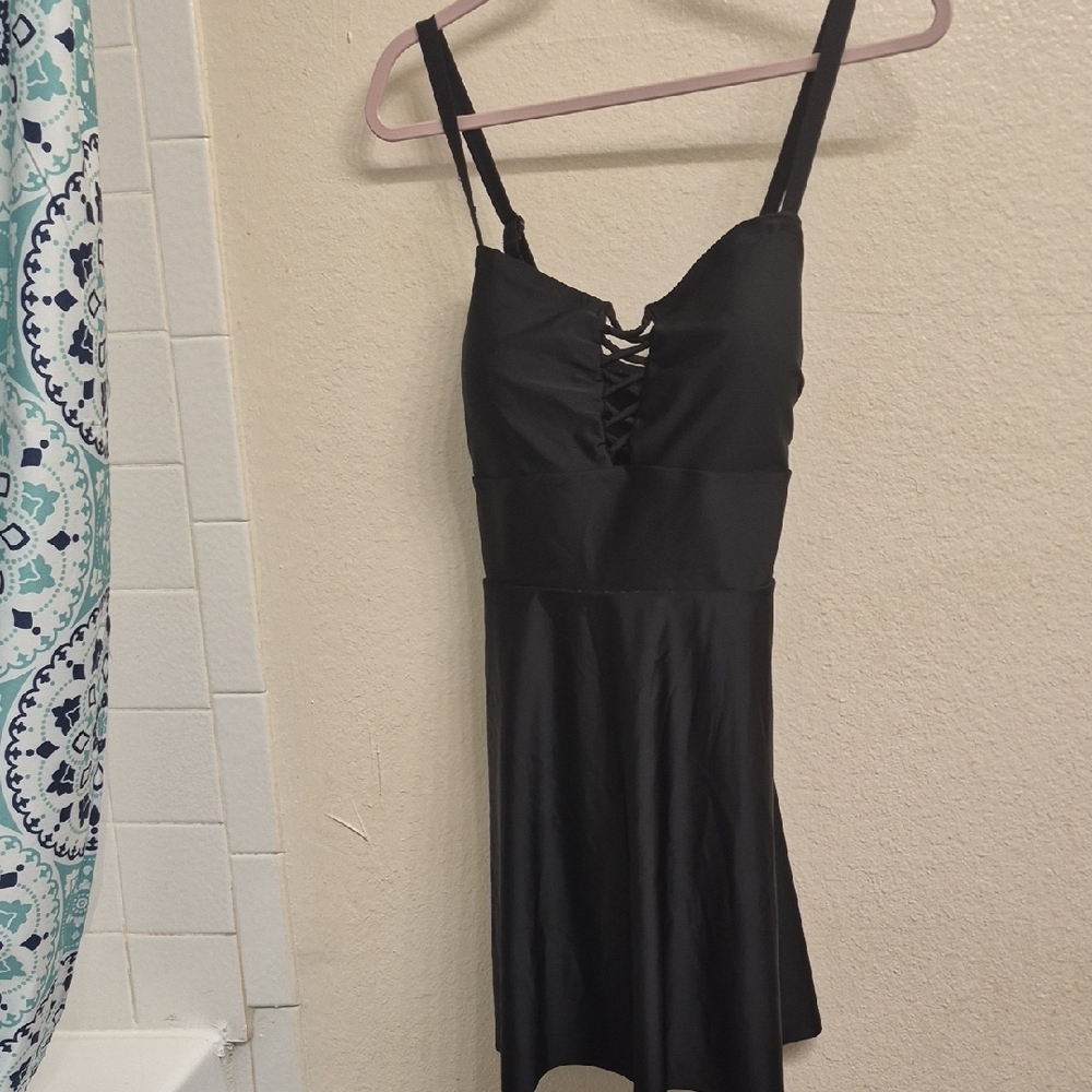 Torrid Black Swim Dress